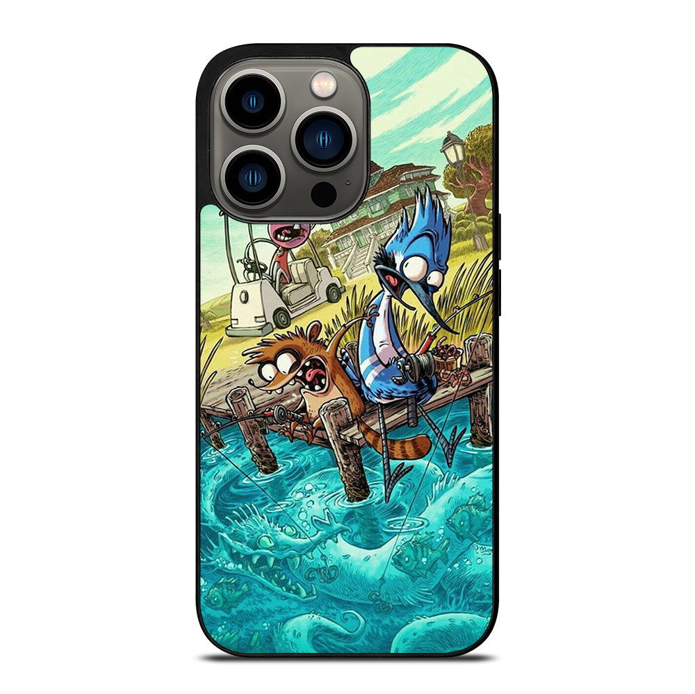 MORDECAI RIGBY CARTOON 3 iPhone 13 Pro Case Cover