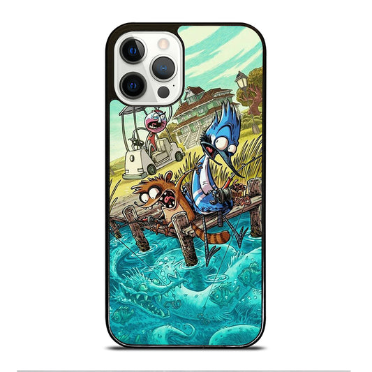 MORDECAI RIGBY CARTOON 3 iPhone 12 Pro Case Cover