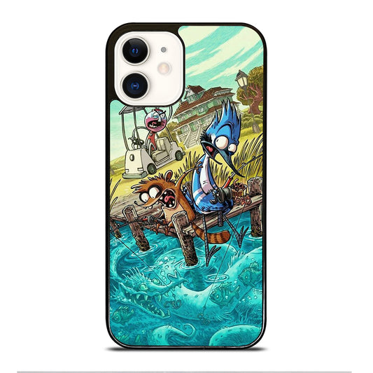 MORDECAI RIGBY CARTOON 3 iPhone 12 Case Cover