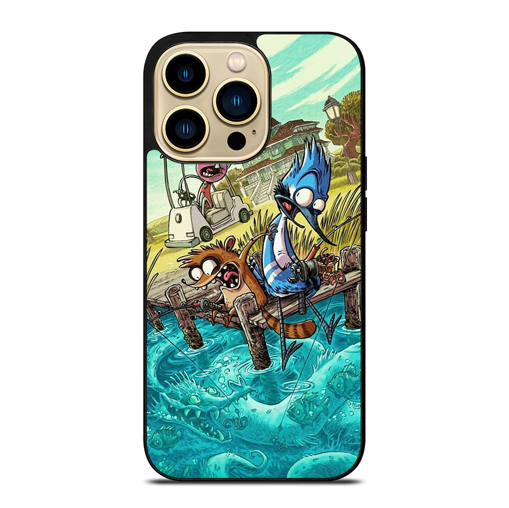 MORDECAI RIGBY CARTOON 3 iPhone 14 Pro Max Case Cover