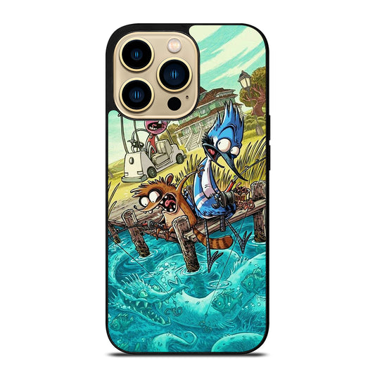 MORDECAI RIGBY CARTOON 3 iPhone 14 Pro Max Case Cover