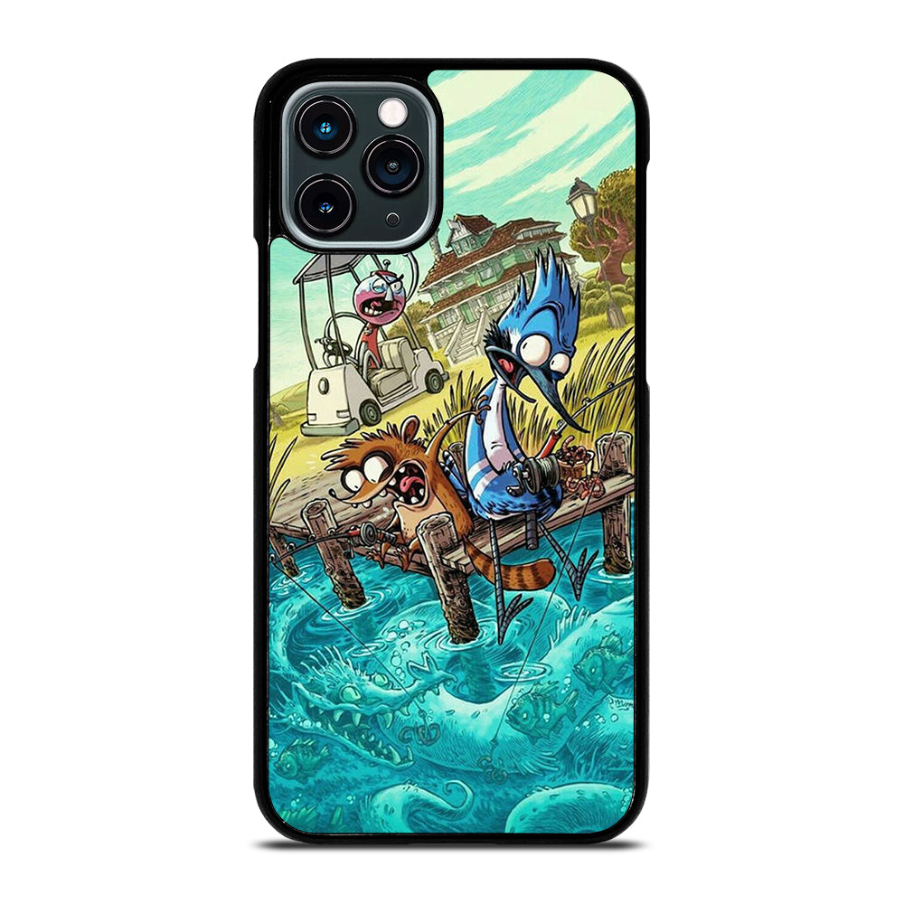 MORDECAI RIGBY CARTOON 3 iPhone 11 Pro Case Cover