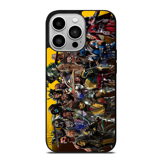 MORTAL KOMBAT GAME ALL CHARACTER iPhone 14 Pro Case Cover