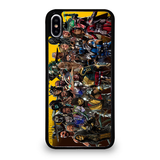 MORTAL KOMBAT GAME ALL CHARACTER iPhone XS Max Case Cover