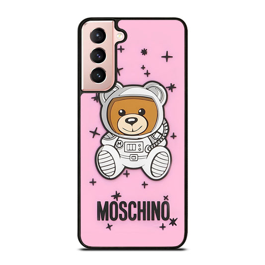 MOSCHINO TEDDY BEAR ASTRONOUT Samsung Galaxy S21 Case Cover
