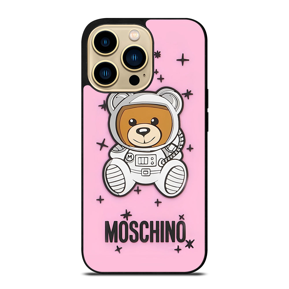 MOSCHINO TEDDY BEAR ASTRONOUT iPhone 14 Pro Max Case Cover