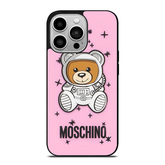 MOSCHINO TEDDY BEAR ASTRONOUT iPhone 14 Pro Case Cover