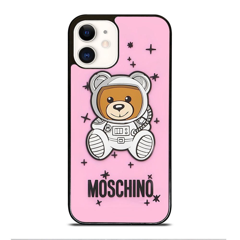 MOSCHINO TEDDY BEAR ASTRONOUT iPhone 12 Case Cover