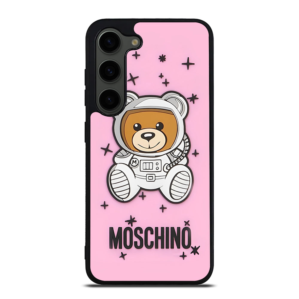 MOSCHINO TEDDY BEAR ASTRONOUT Samsung Galaxy S23 Plus Case Cover
