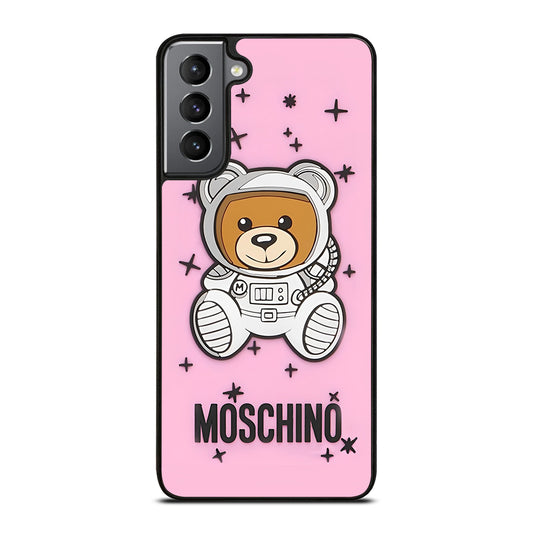 MOSCHINO TEDDY BEAR ASTRONOUT Samsung Galaxy S21 Plus Case Cover