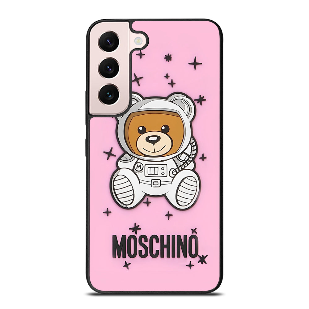 MOSCHINO TEDDY BEAR ASTRONOUT Samsung Galaxy S22 Plus Case Cover