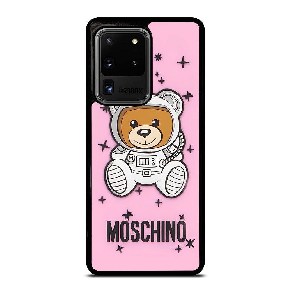MOSCHINO TEDDY BEAR ASTRONOUT Samsung Galaxy S20 Ultra Case Cover
