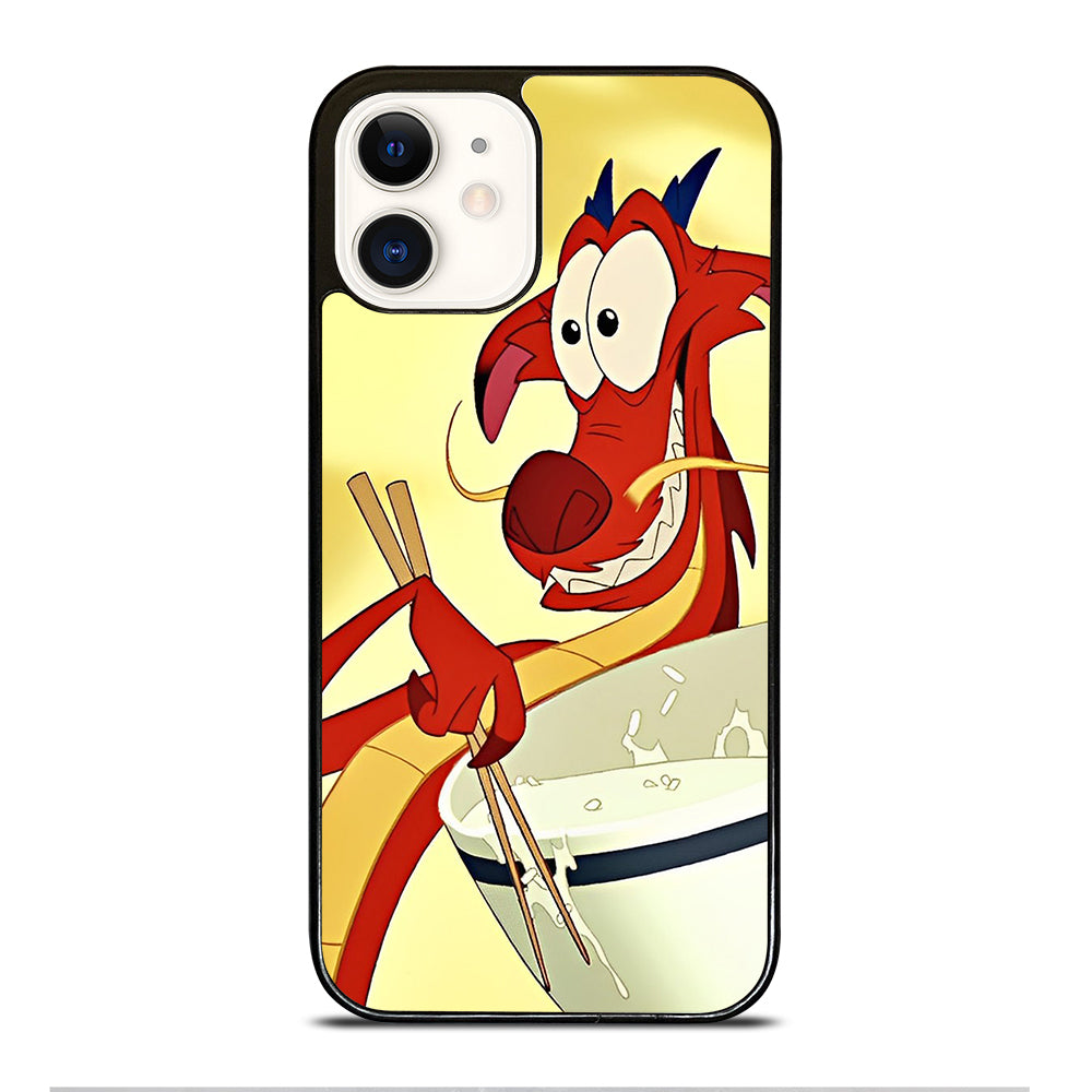 MUSHU MULAN DISNEY CARTOON 3 iPhone 12 Case Cover