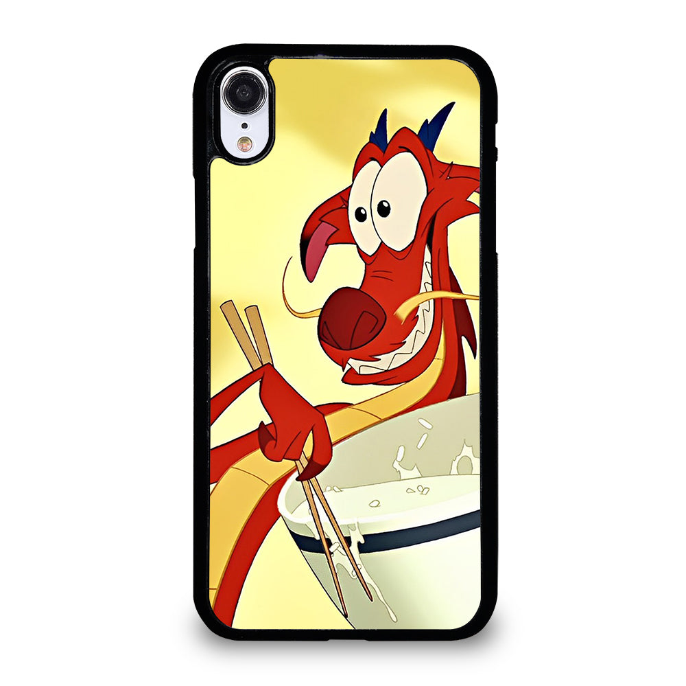 MUSHU MULAN DISNEY CARTOON 3 iPhone XR Case Cover