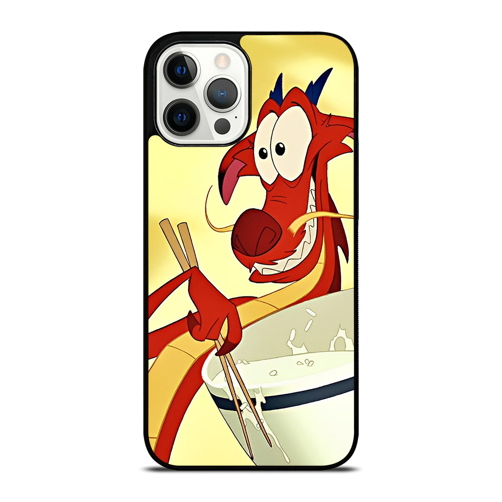 MUSHU MULAN DISNEY CARTOON 3 iPhone 12 Pro Max Case Cover