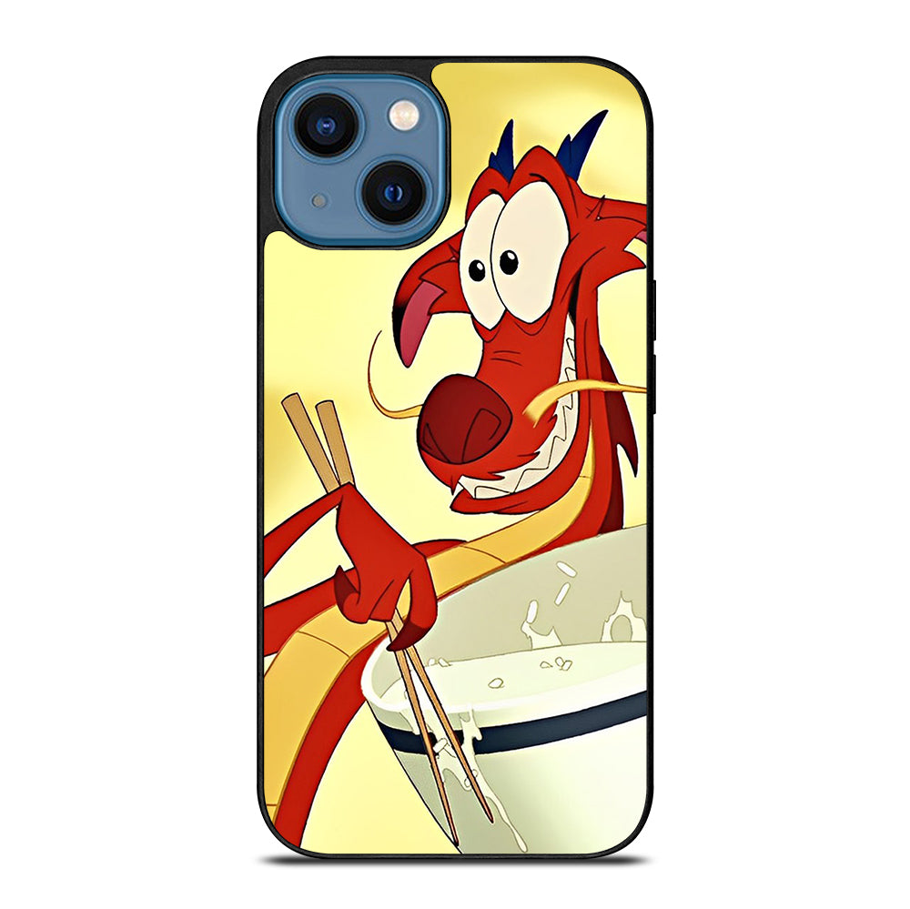 MUSHU MULAN DISNEY CARTOON 3 iPhone 14 Case Cover