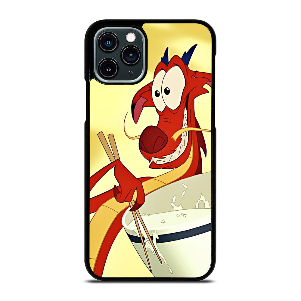 MUSHU MULAN DISNEY CARTOON 3 iPhone 11 Pro Case Cover