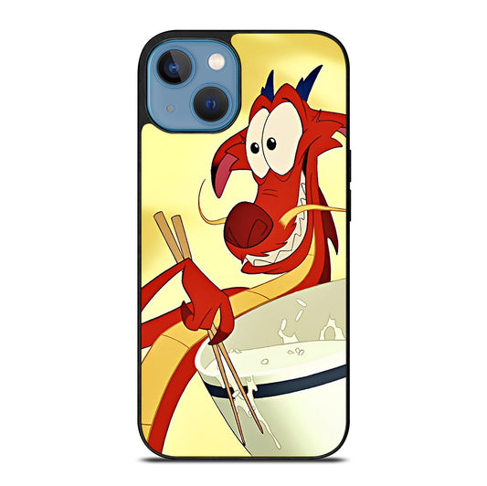 MUSHU MULAN DISNEY CARTOON 3 iPhone 13 Case Cover