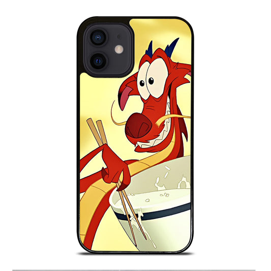 MUSHU MULAN DISNEY CARTOON 3 iPhone 12 Mini Case Cover