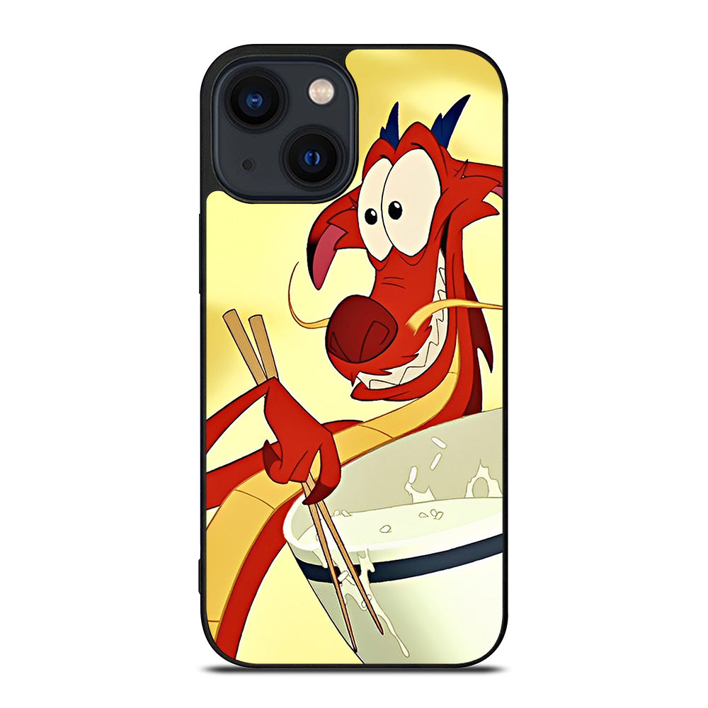 MUSHU MULAN DISNEY CARTOON 3 iPhone 14 Plus Case Cover