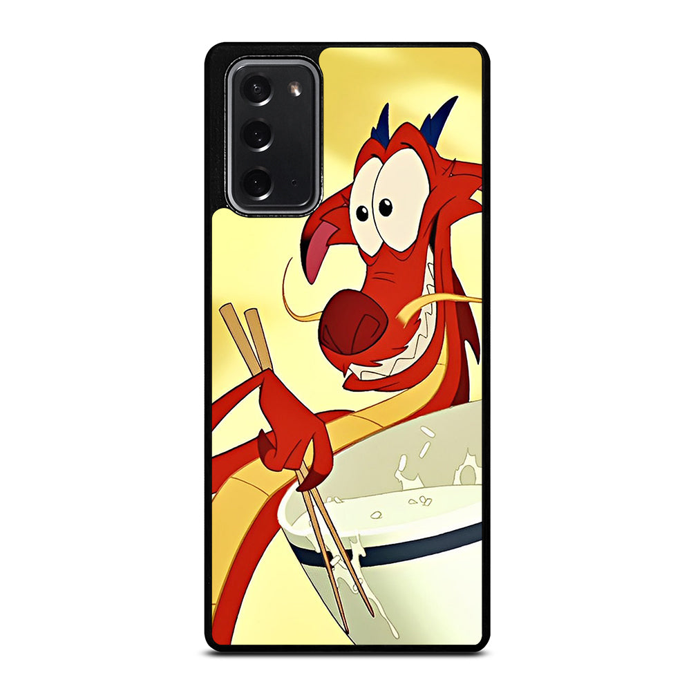 MUSHU MULAN DISNEY CARTOON 3 Samsung Galaxy Note 20 Case Cover