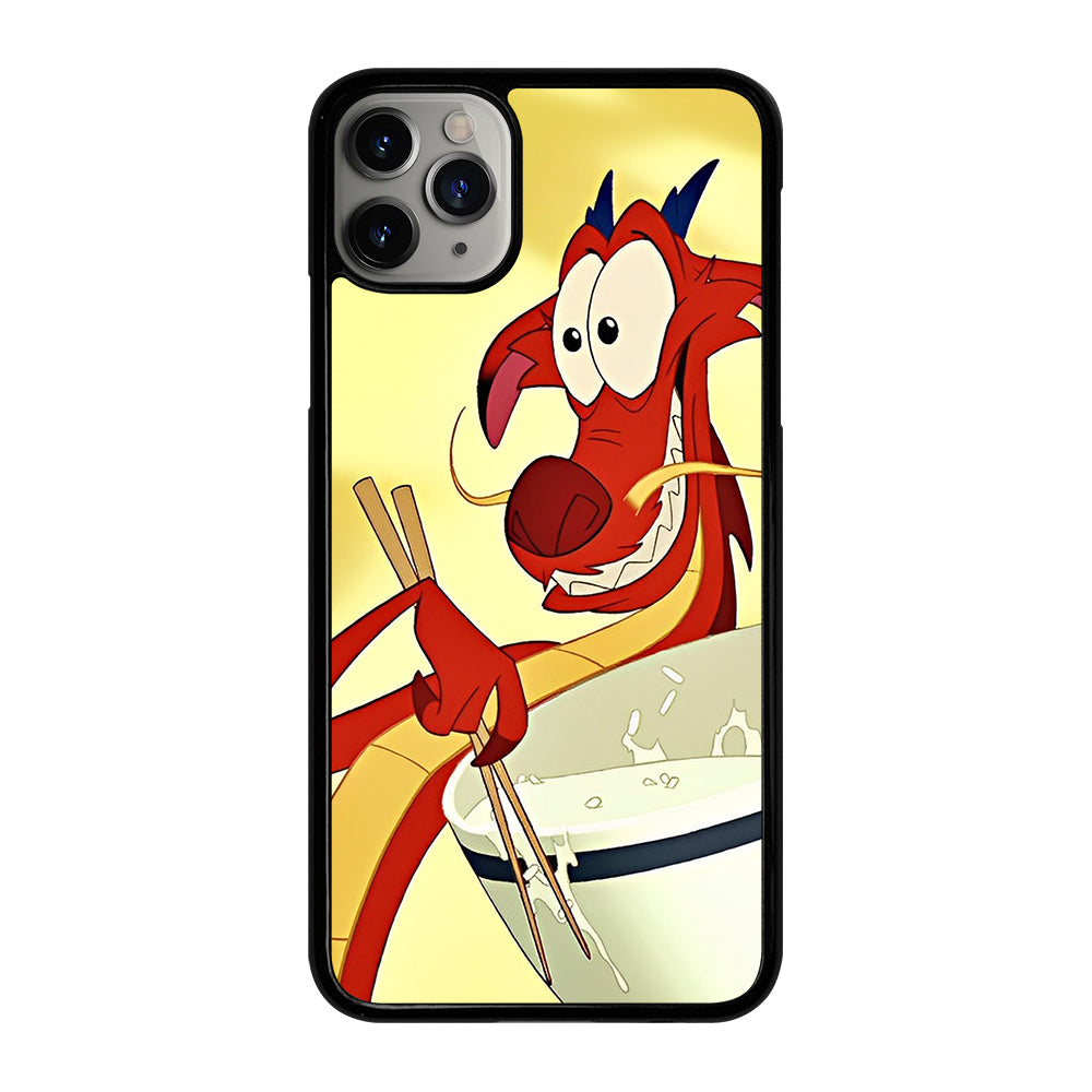 MUSHU MULAN DISNEY CARTOON 3 iPhone 11 Pro Max Case Cover