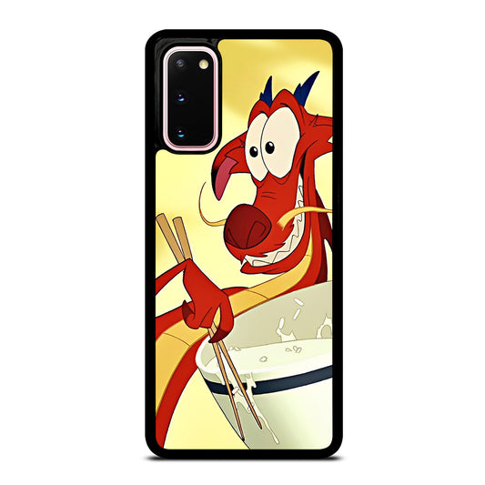 MUSHU MULAN DISNEY CARTOON 3 Samsung Galaxy S20 Case Cover
