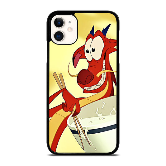 MUSHU MULAN DISNEY CARTOON 3 iPhone 11 Case Cover