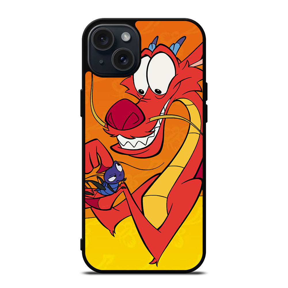 MUSHU MULAN DISNEY CARTOON 4 iPhone 15 Plus Case Cover