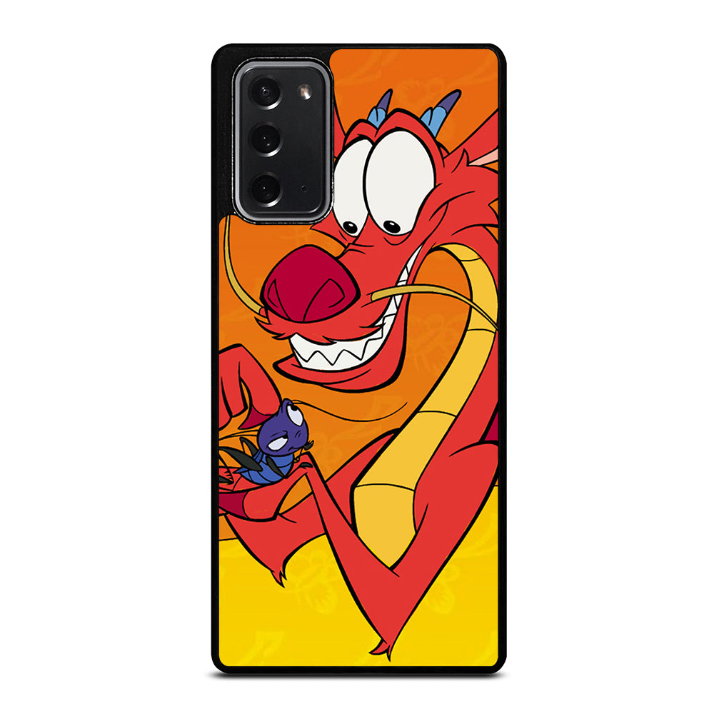 MUSHU MULAN DISNEY CARTOON 4 Samsung Galaxy Note 20 Case Cover