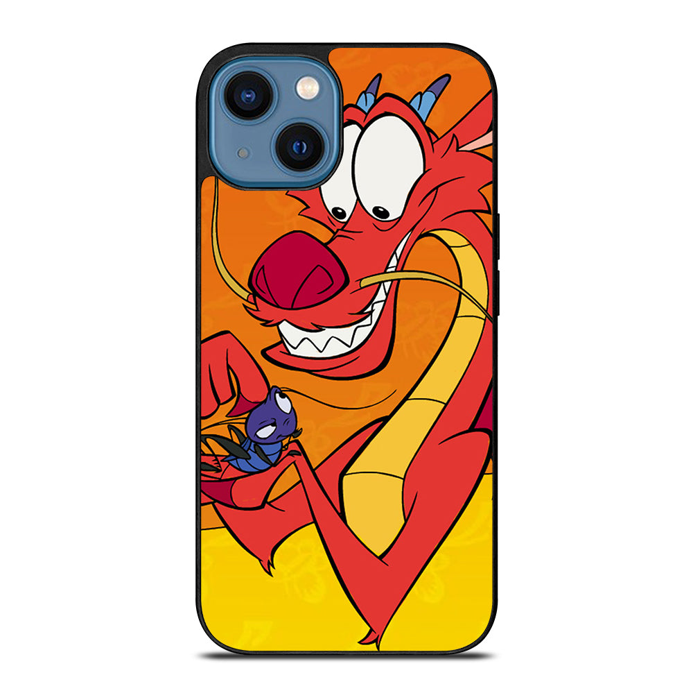 MUSHU MULAN DISNEY CARTOON 4 iPhone 14 Case Cover