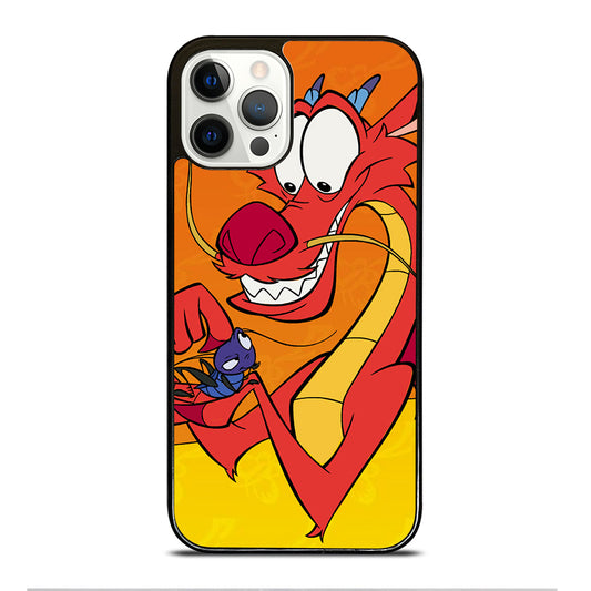 MUSHU MULAN DISNEY CARTOON 4 iPhone 12 Pro Case Cover