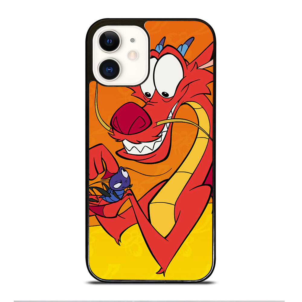 MUSHU MULAN DISNEY CARTOON 4 iPhone 12 Case Cover