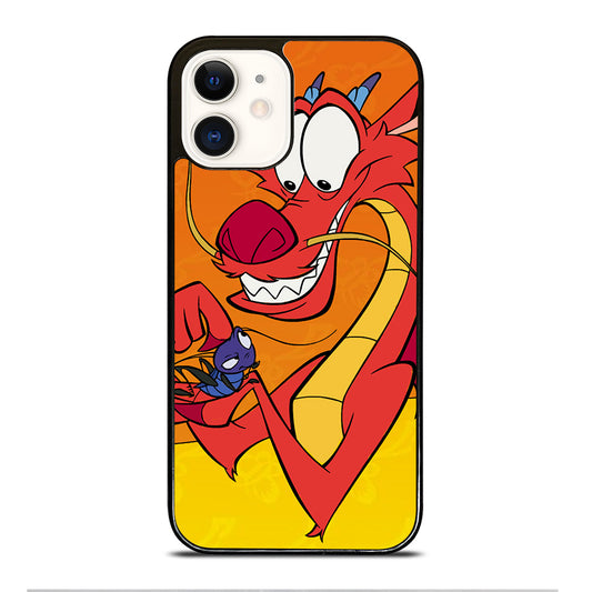 MUSHU MULAN DISNEY CARTOON 4 iPhone 12 Case Cover