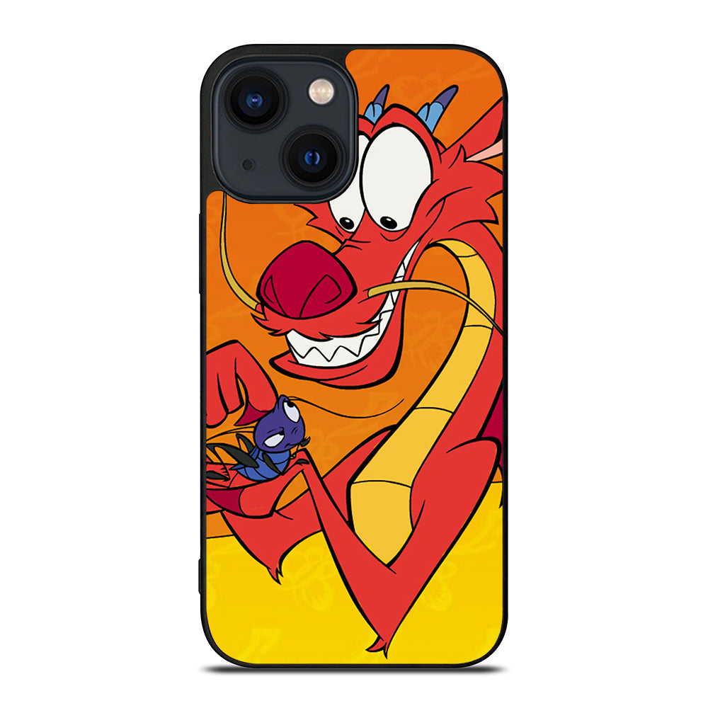 MUSHU MULAN DISNEY CARTOON 4 iPhone 14 Plus Case Cover