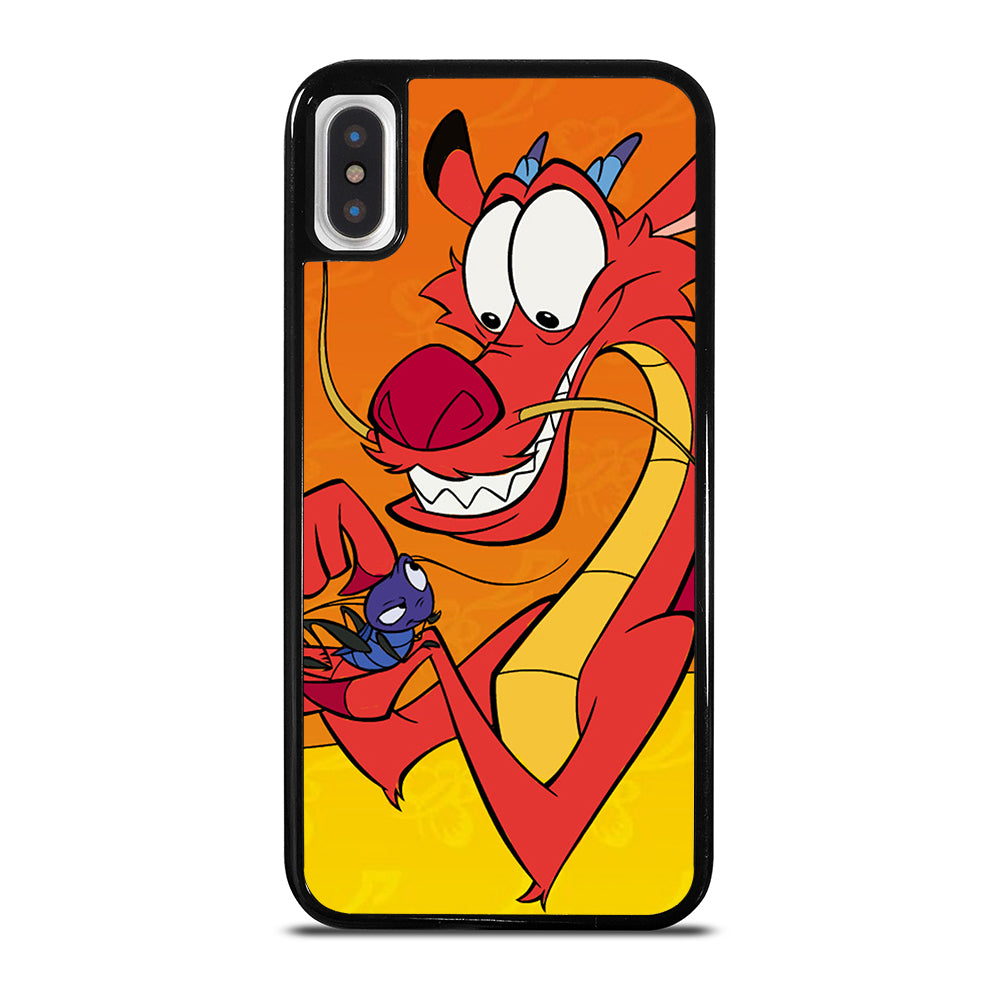 MUSHU MULAN DISNEY CARTOON 4 iPhone X / XS Case Cover