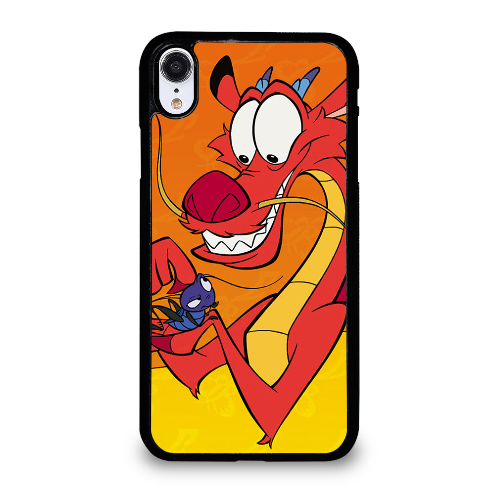 MUSHU MULAN DISNEY CARTOON 4 iPhone XR Case Cover