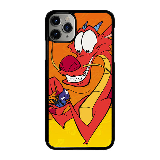 MUSHU MULAN DISNEY CARTOON 4 iPhone 11 Pro Max Case Cover