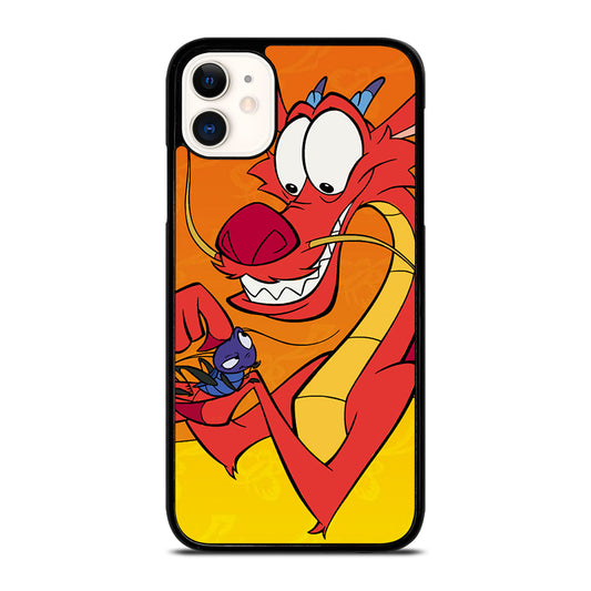 MUSHU MULAN DISNEY CARTOON 4 iPhone 11 Case Cover