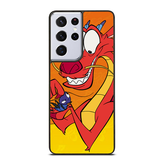MUSHU MULAN DISNEY CARTOON 4 Samsung Galaxy S21 Ultra Case Cover