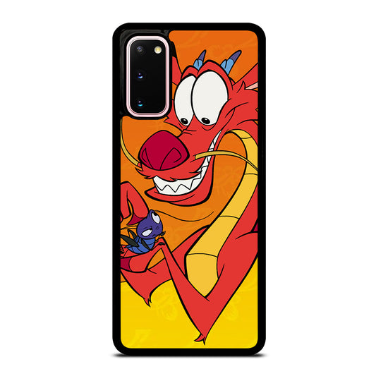 MUSHU MULAN DISNEY CARTOON 4 Samsung Galaxy S20 Case Cover