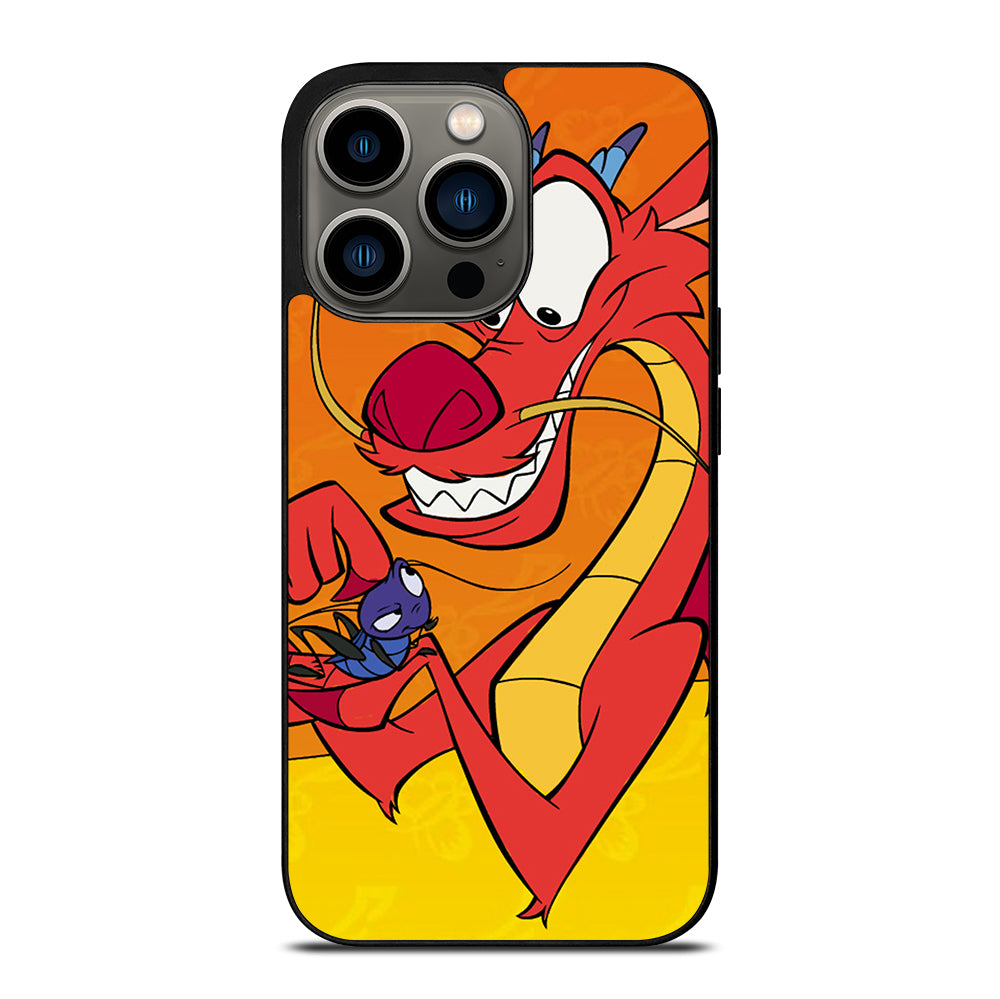 MUSHU MULAN DISNEY CARTOON 4 iPhone 13 Pro Case Cover