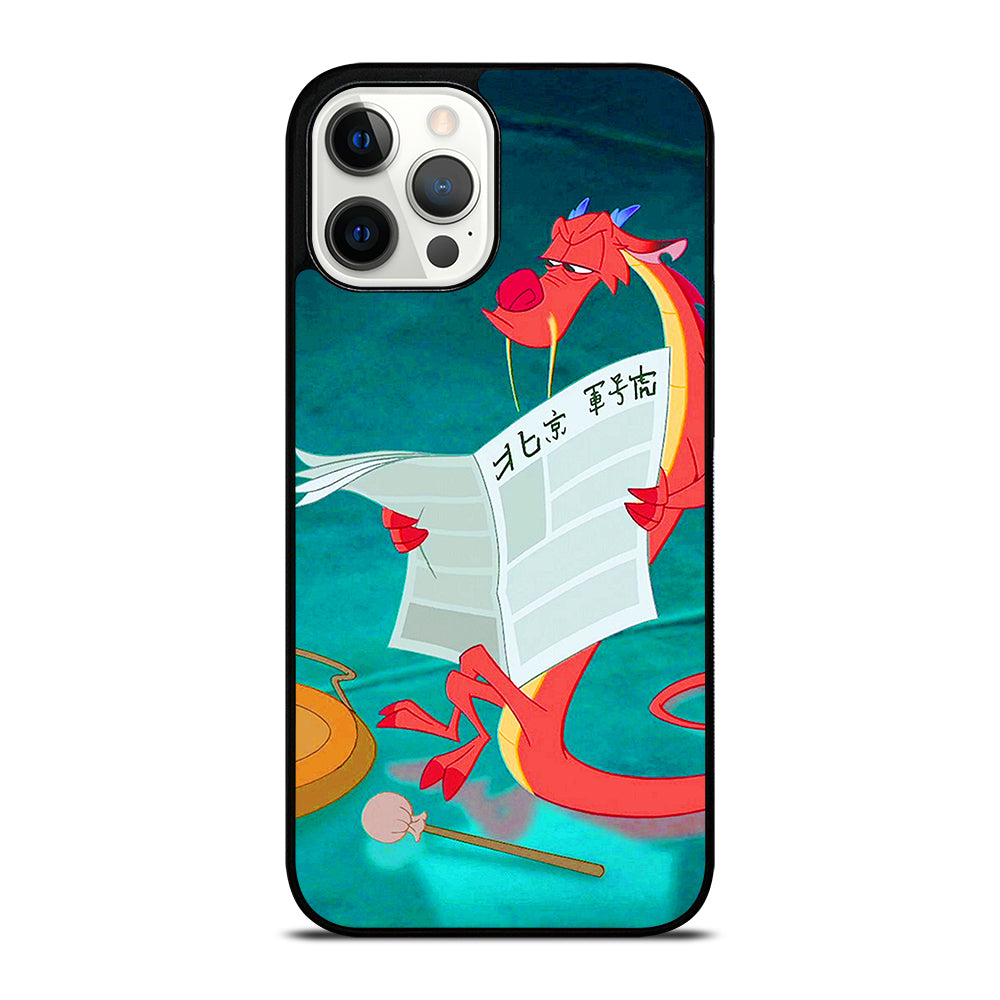 MUSHU MULAN DISNEY CARTOON 5 iPhone 12 Pro Max Case Cover