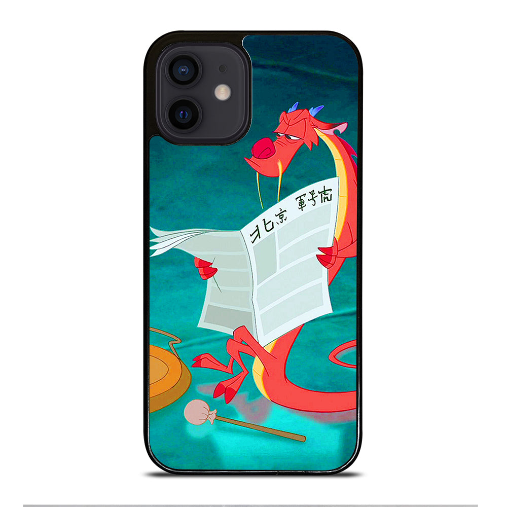 MUSHU MULAN DISNEY CARTOON 5 iPhone 12 Mini Case Cover