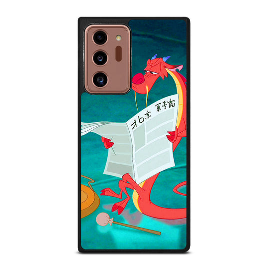 MUSHU MULAN DISNEY CARTOON 5 Samsung Galaxy Note 20 Ultra Case Cover