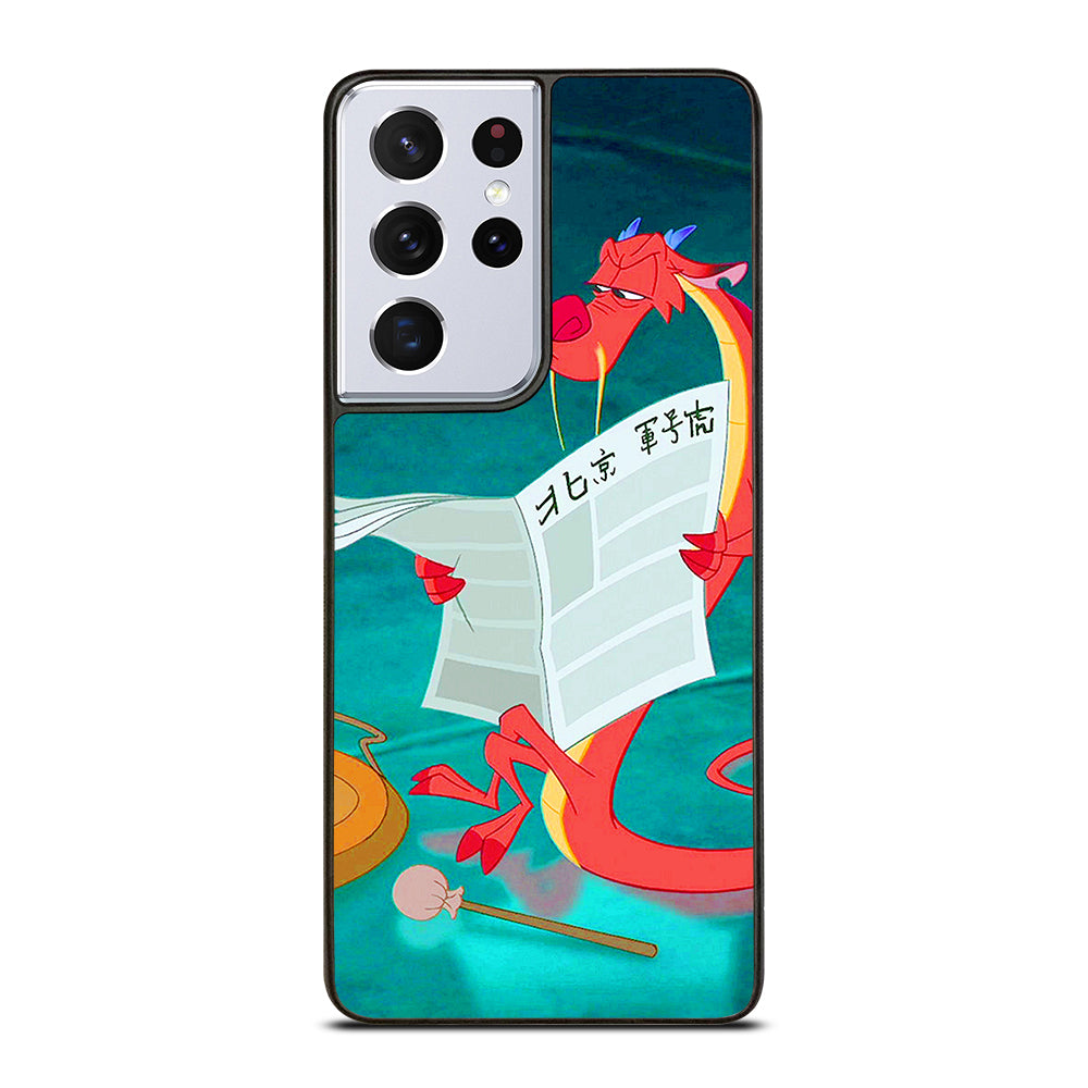 MUSHU MULAN DISNEY CARTOON 5 Samsung Galaxy S21 Ultra Case Cover
