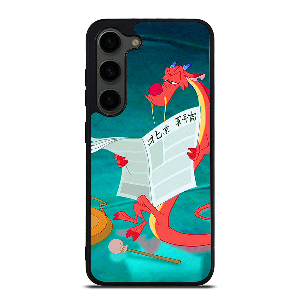 MUSHU MULAN DISNEY CARTOON 5 Samsung Galaxy S23 Plus Case Cover