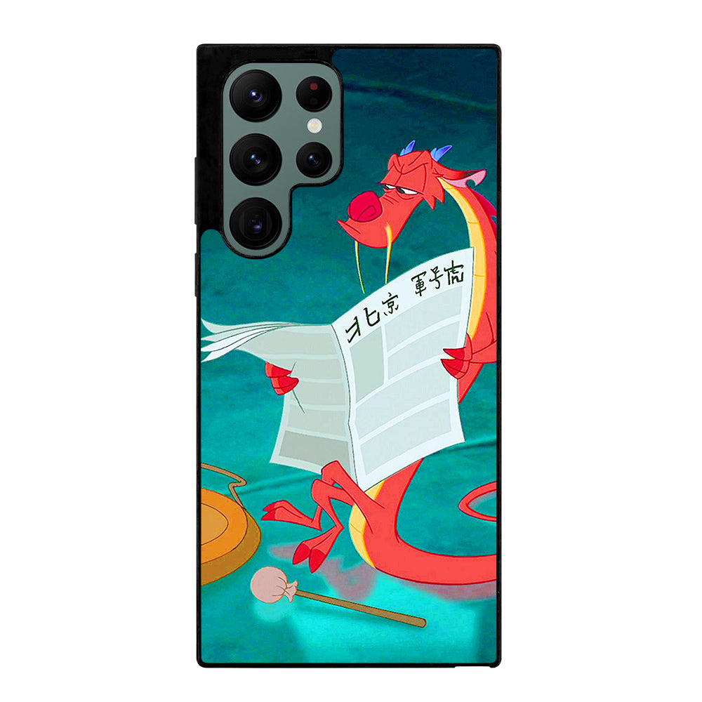 MUSHU MULAN DISNEY CARTOON 5 Samsung Galaxy S22 Ultra Case Cover