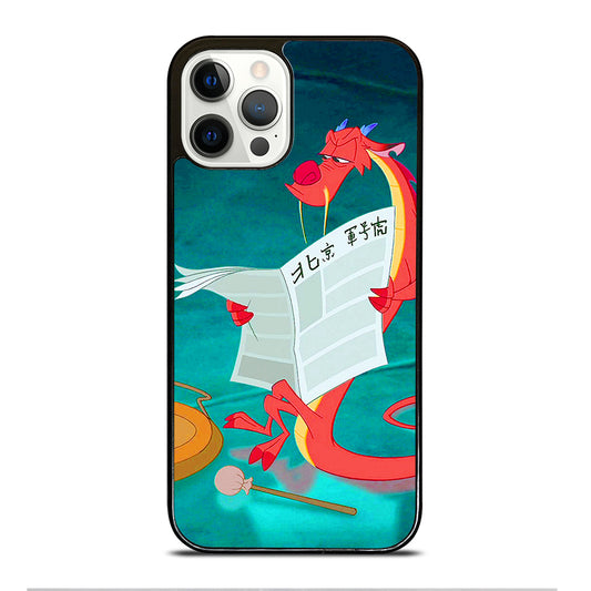 MUSHU MULAN DISNEY CARTOON 5 iPhone 12 Pro Case Cover