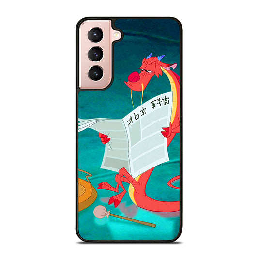 MUSHU MULAN DISNEY CARTOON 5 Samsung Galaxy S21 Case Cover